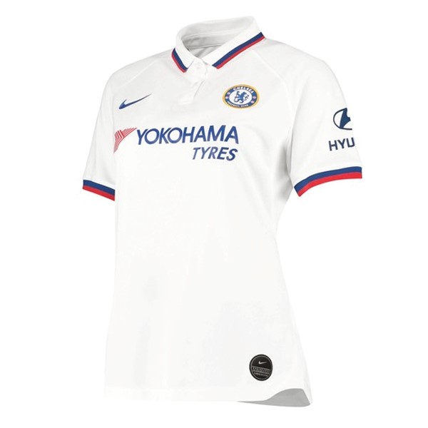 Camiseta Chelsea Segunda equipación Mujer 2019-2020 Blanco